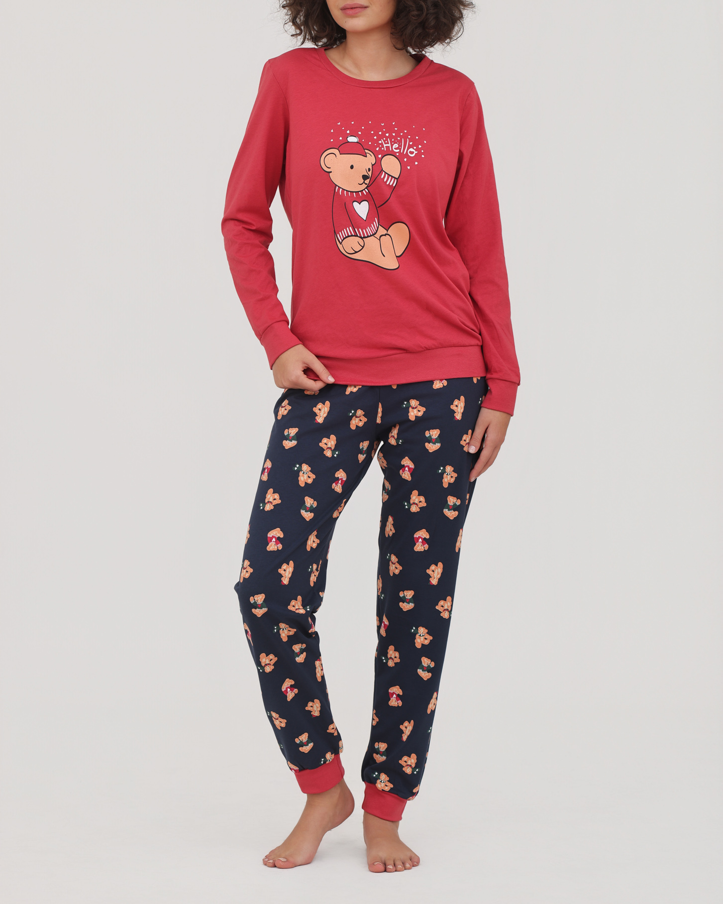 Pidžama Happy sa ranflom